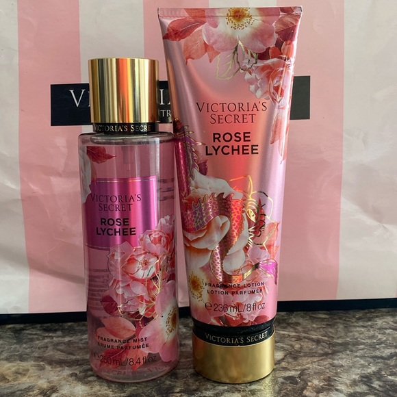 Victoria’s Secret Rose Lychee set - Picture 3 of 4